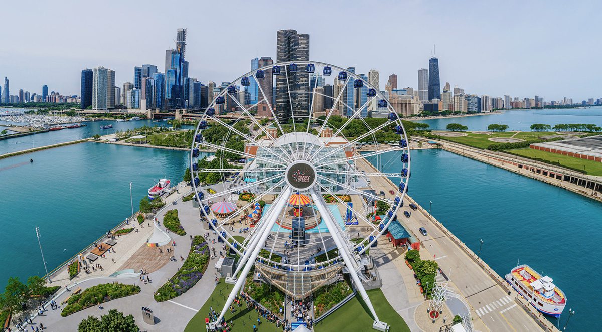 History of the Centennial Wheel at Navy Pier